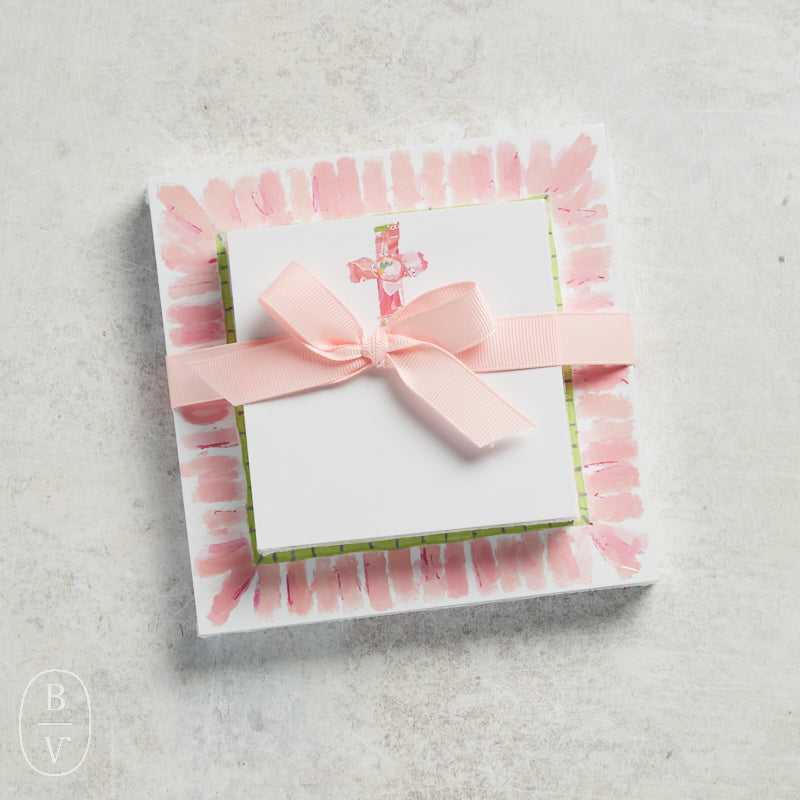Rosanne Beck NOTEPAD DUO Pink Cross