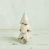 Creative Co-op NORTHERN LODGE REACTIVE GLAZE STONEWARE TREE Cream 5.5