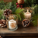 Creative Co-op ETCHED GLASS VOTIVE HOLDER