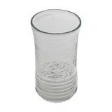 Creative Co-op HAND BLOWN RIBBED DRINKING GLASS