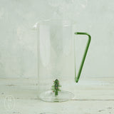 Creative Co-op GLASS PITCHER WITH GLASS TREE INSIDE