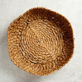 Creative Co-op BRAIDED BANKUAN BOWLS WITH SCALLOPED EDGE 15