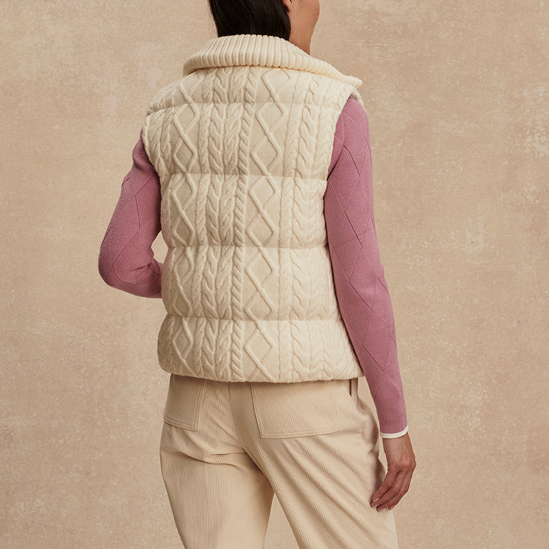 Varley IRINA CABLE KNIT GILET