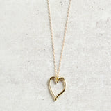 Darby Drake Jewelry and Design GOLDEN HEART NECKLACE - NCCGM494