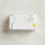 E Frances Paper LITTLE NOTES BOX Tennis