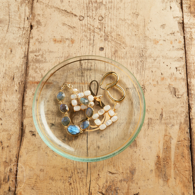 Annieglass INITIAL MINI PLATE