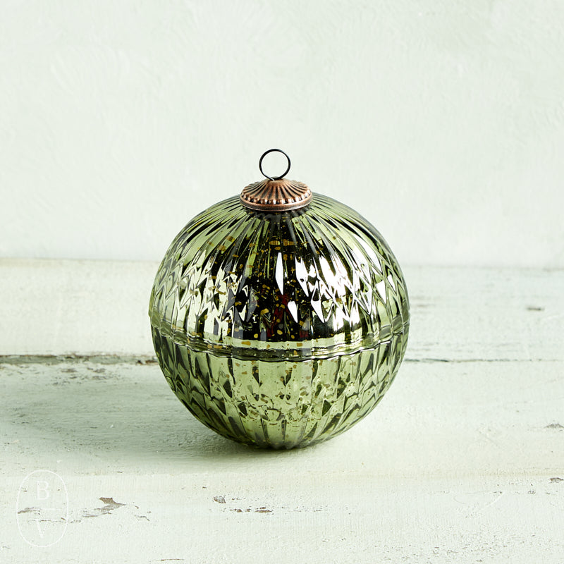 Illume MERCURY GLASS ORNAMENT CANDLE