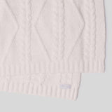 Barefoot Dreams COZYCHIC FISHERMAN CABLE THROW BLANKET