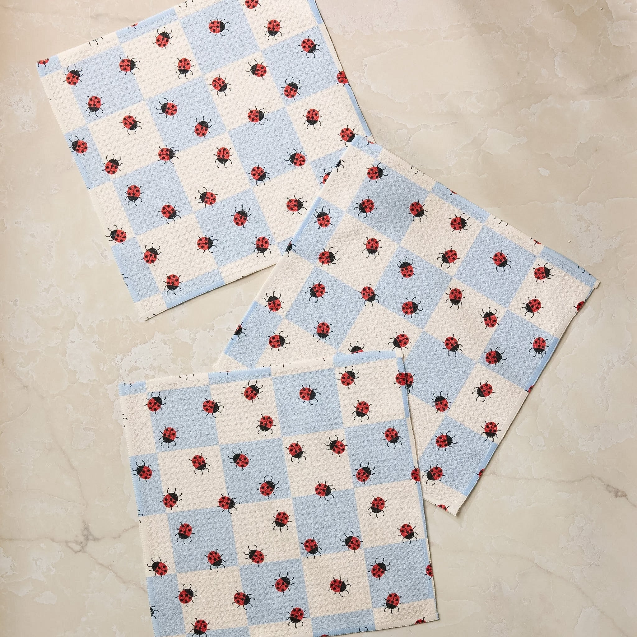 Geometry MARIQUITA POP DISHCLOTH SET OF 3