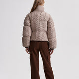 Varley REGGIE CABLE KNIT PUFFER