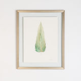 By Lacey MEDIUM FLOATED FRAMED FEATHER PAINTING - SERIES 10 NO 6