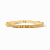 Julie Vos BEADED ETERNITY BANGLE Gold Cabochon