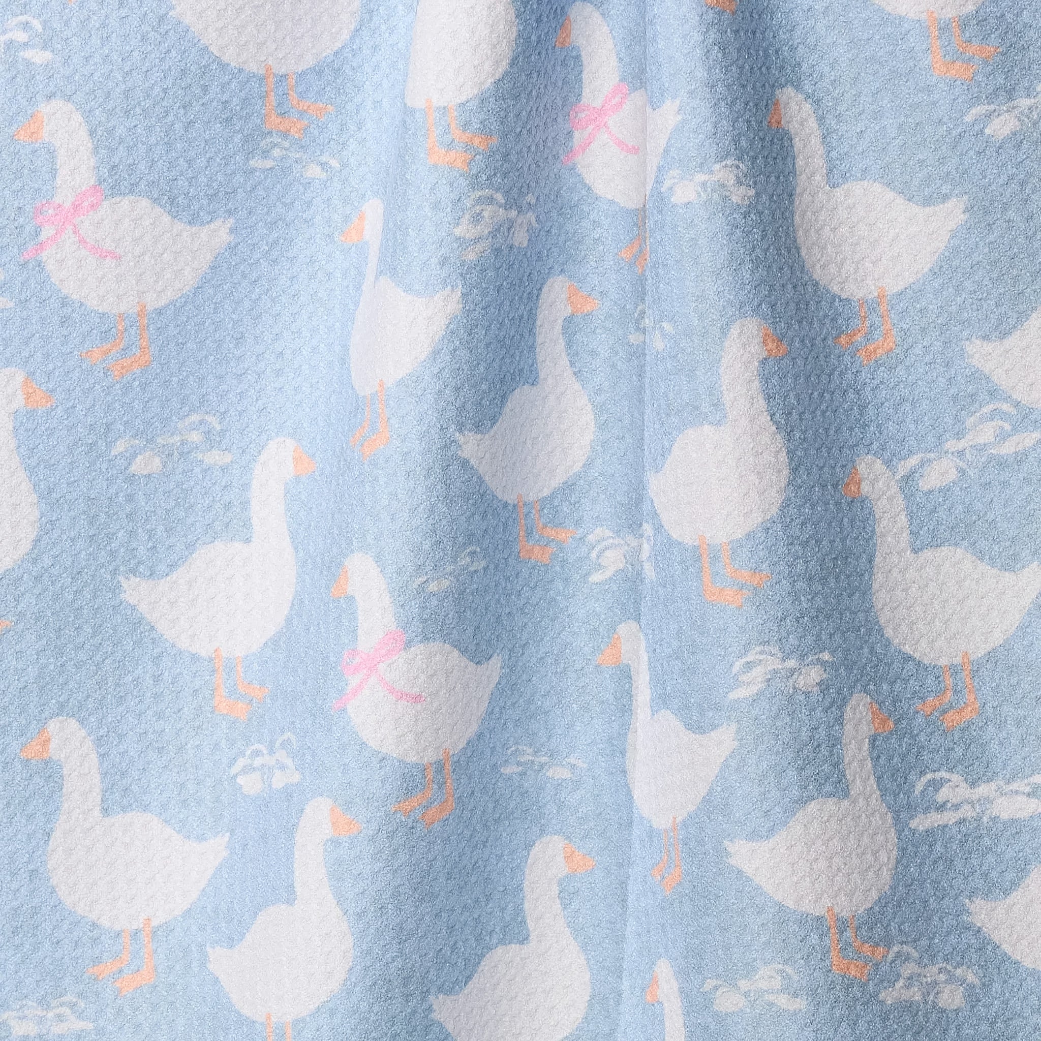 Geometry DUCK TRAIL TEA TOWEL