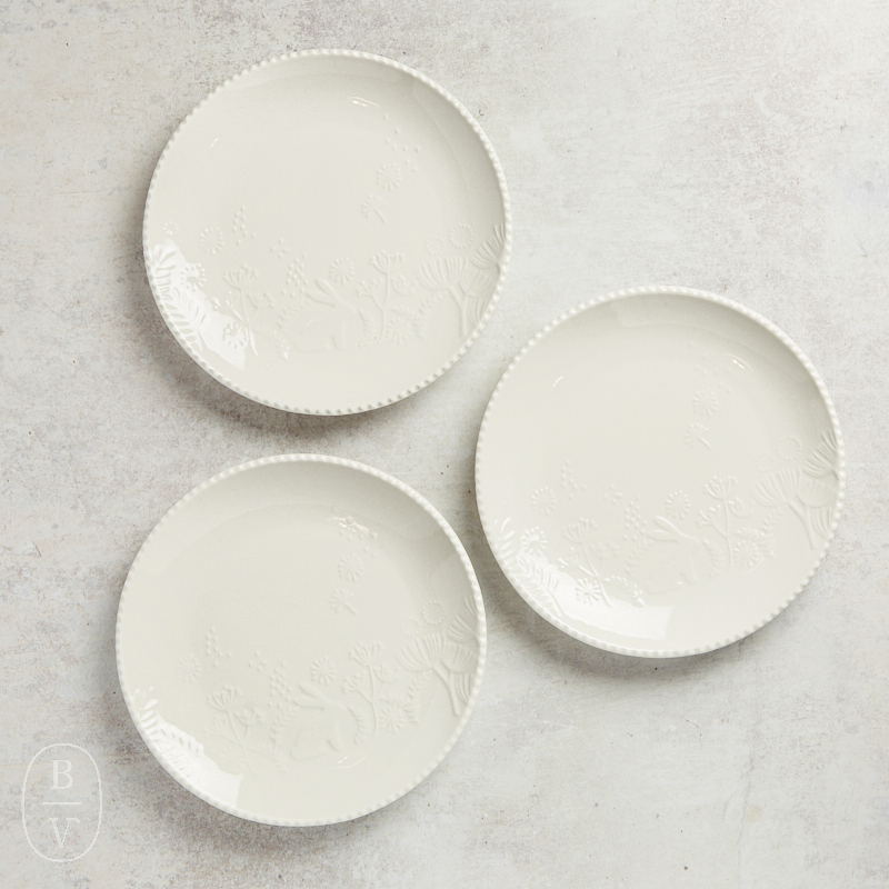 Tableau SPRING BUNNY RELIEF PLATE