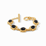 Julie Vos CABOCHON BRACELET Obsidian Black