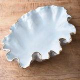 Dixie Pottery MISC FREE FORM WITH 24K GOLD LUSTER 1