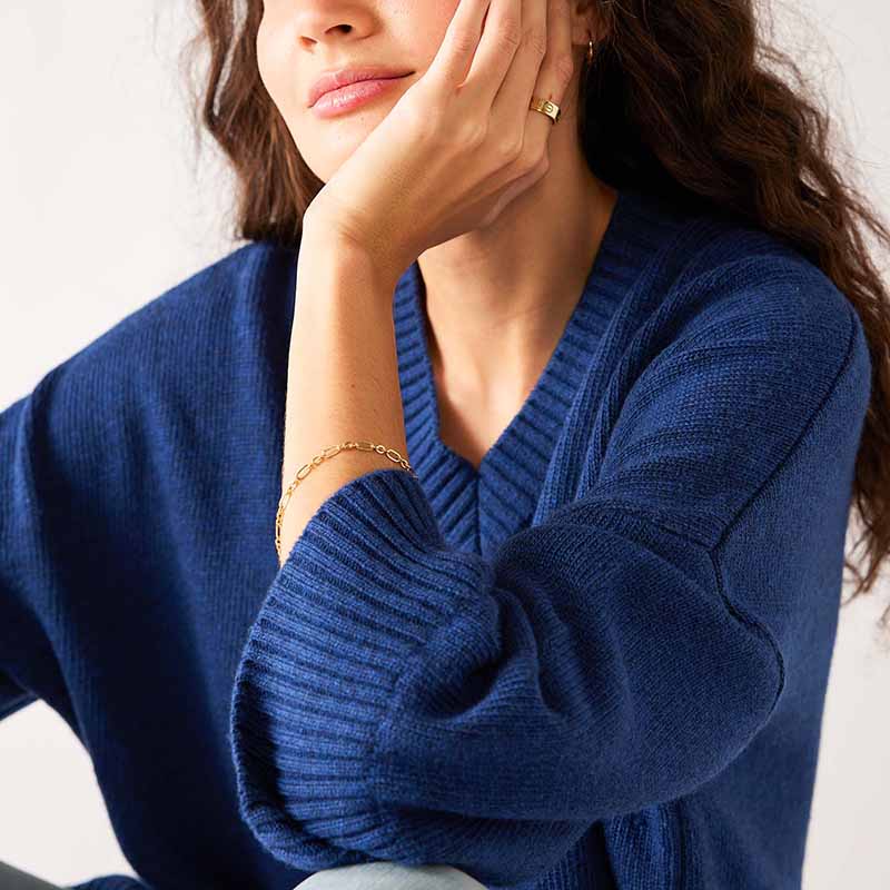Mersea MONTAUK V NECK SWEATER