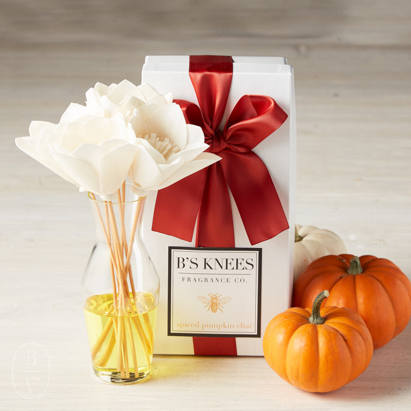 B's Knees Fragrance Co. SEASONAL FLOWER DIFFUSER Spiced Pumpkin Chai