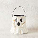 Mudpie PAPER MACHE GHOST TREAT BUCKET Small