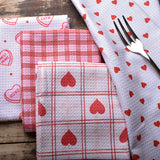 Geometry BABY HEARTS TEA TOWEL