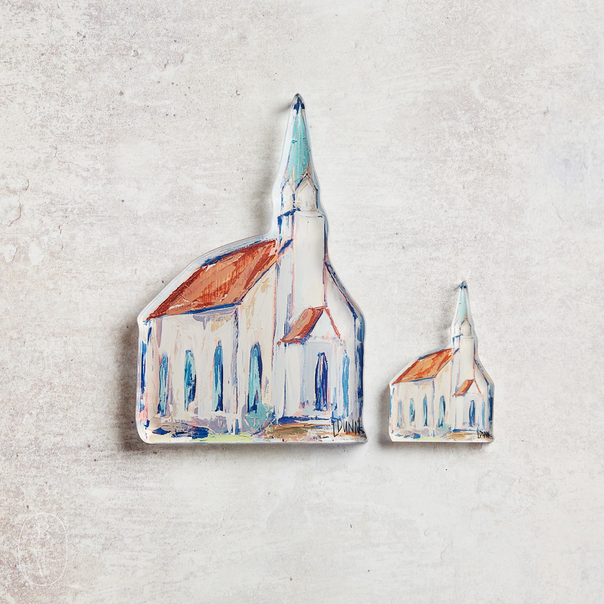 Lauren Dunn ACRYLIC CHURCH BLOCK