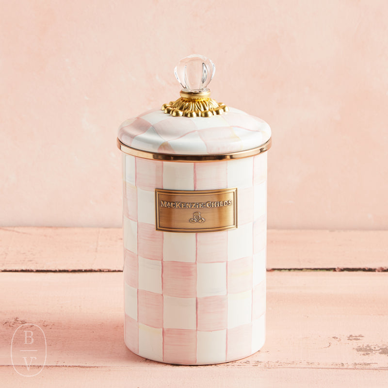 MacKenzie-Childs CANISTER WITH LID