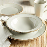 Casafina by Costa Nova LUZIA SOUP PASTA PLATE Ash Grey