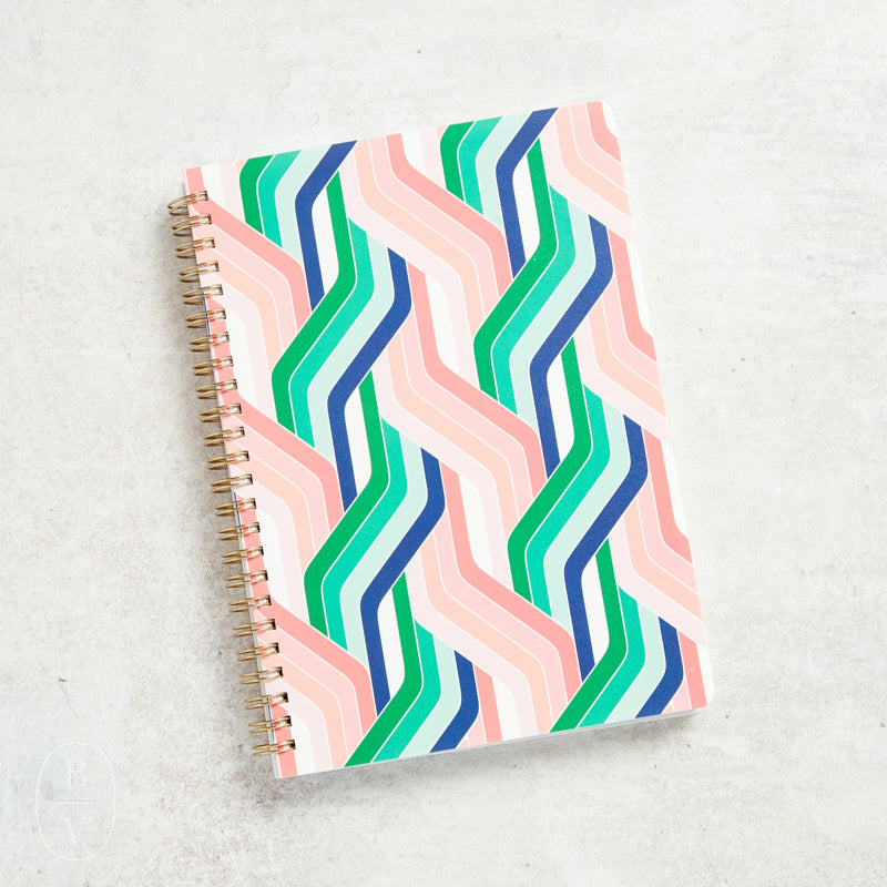 Mary Square SPIRAL JOURNAL Cotillion Colors Medium