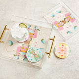 Laura Park Designs MONETS GARDEN ACRYLIC TRAY