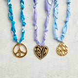 CV Designs BANDANA SINGLE CHARM NECKLACE