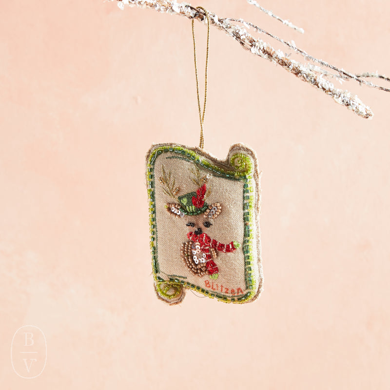 Creative Co-op SANTAS REINDEER ORNAMENT Blitzen