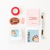 Cotton Clara Craft Kits and Supplies BUTTERFLY NEEDLEPOINT KIT