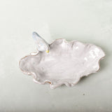 Dixie Pottery TATER DISH WITH BIRD