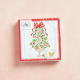 Boston International HOLLY TOPIARY COCKTAIL NAPKIN