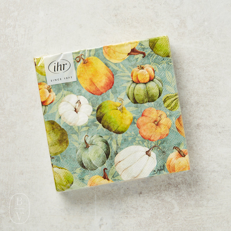 Boston International ROLLING PUMPKINS LUNCHEON NAPKINS
