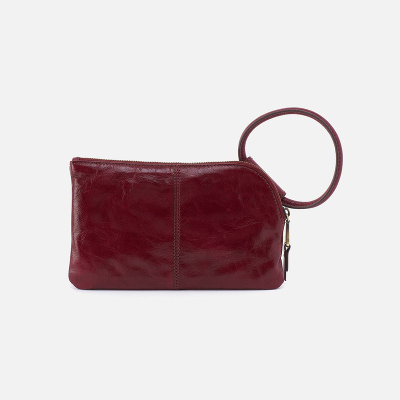 Hobo SABLE WRISTLET Polished Leather Saddleberry