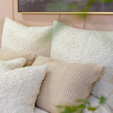 Pom Pom At Home MURPHY BIG PILLOW WITH INSERT Ivory