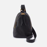 Hobo FERN SLING Black Pebbled Leather