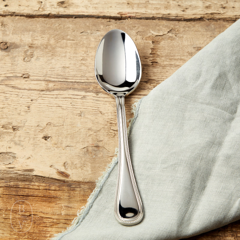 Mepra PERLA SPOON FOR SERVING 1810 Mirror