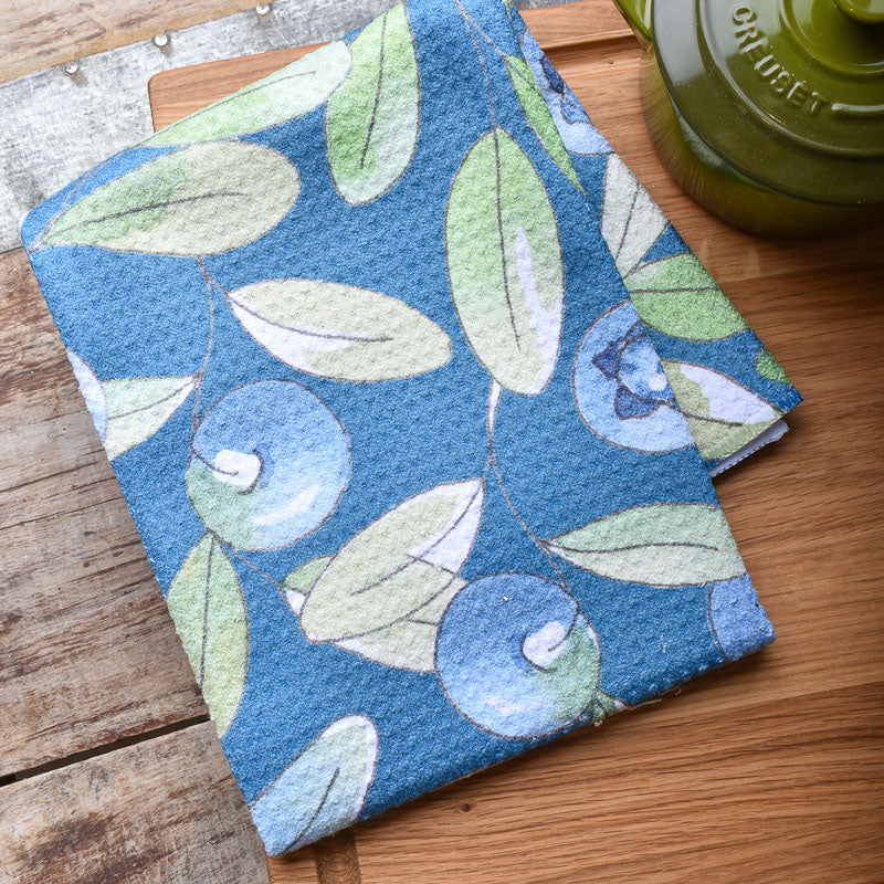 Geometry BLUEBERRY HILL TEA TOWEL