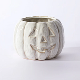 GLAZED PUMPKIN POT
