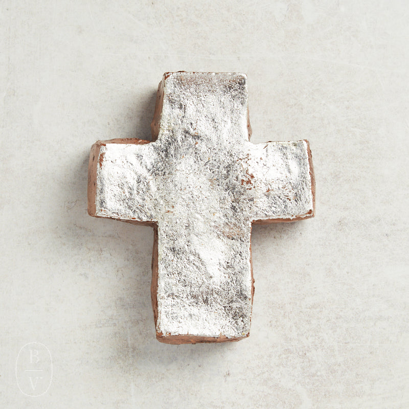 Barbara Biel ORIGINAL HANDMADE CROSS Silver 6.5