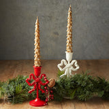 Creative Co-op METAL BOW CANDLEHOLDER