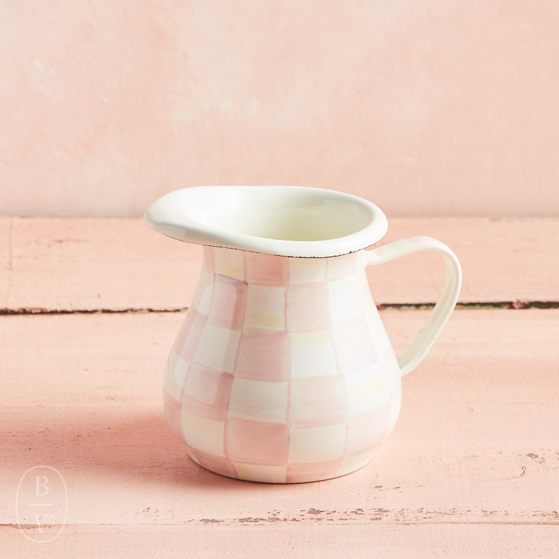 MacKenzie-Childs CREAMER Rosy Check