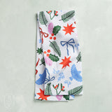CHRISTMAS GARDEN TEA TOWEL
