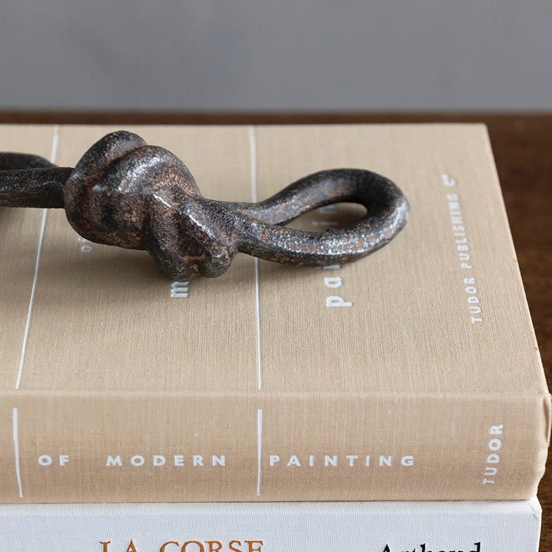 Creative Co-op CAST IRON KNOT