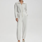 Varley JESSIE JUMPSUIT Ivory Marl