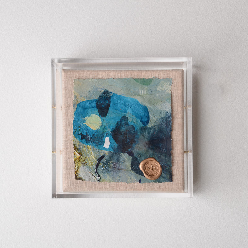PALETTE SERIES 6X6 ACRYLIC SHADOWBOX No 7
