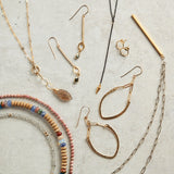 CV Designs SILVER DROP CVNSP NECKLACE