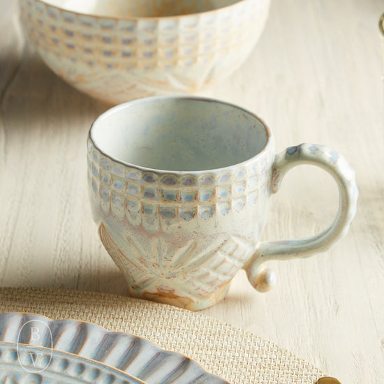 Casafina by Costa Nova CRISTAL MUG Mother of Pearl